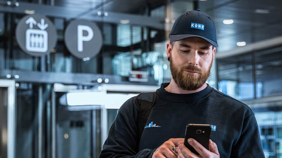 Secure systems that can be updated remotely limit the number of times an engineer needs to physically maintain an elevator or escalator.